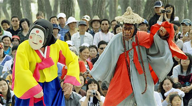 Andong: Bongjeongsa hahoe folk village